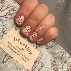 3/$15 nail wraps cherry on top retro manicure real polish sephora appliqué